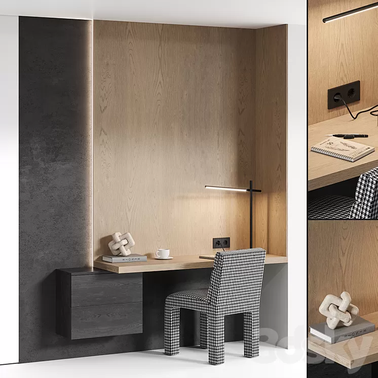Workplace NG04 3D Model
