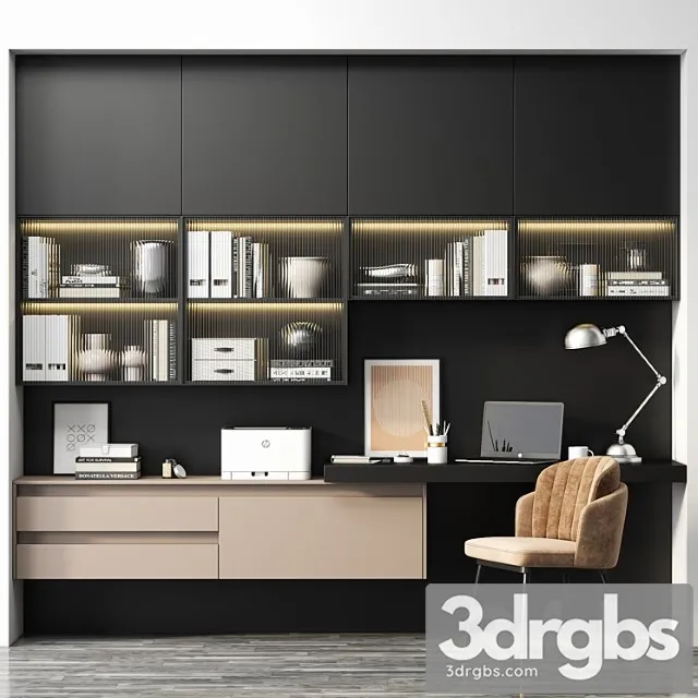 Workplace verso by mobenia 2 3D Model Free