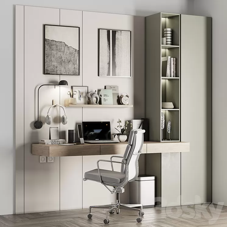 workplace05 3D Model Free