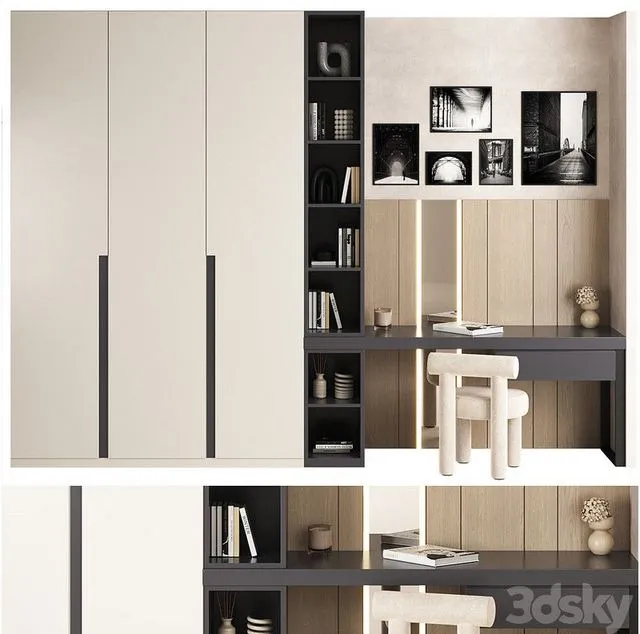 Workplace_02 3D Model