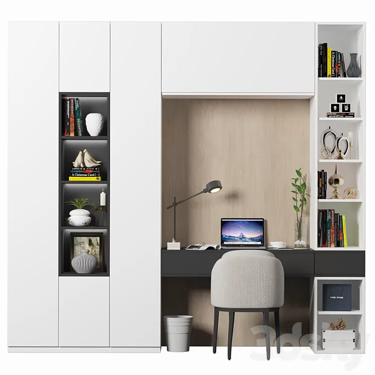 workplace_02 3D Model Free