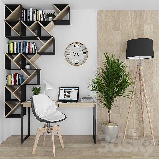 Workzone set 029 3DModel