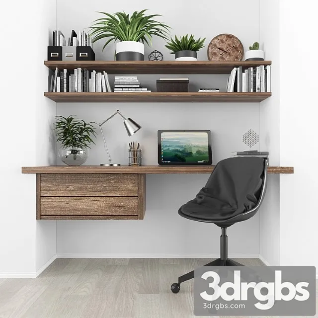 Workzone set 050 2 3D Model Free