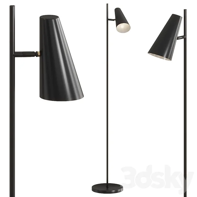 Woud – Cono floor lamp 3D Model