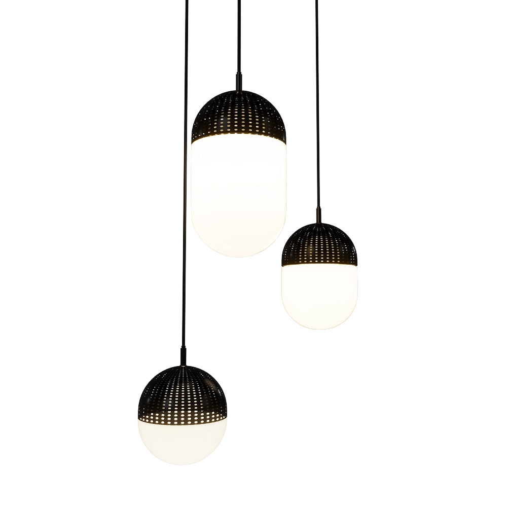 Woud - Pendant lamp Dot 3D Model
