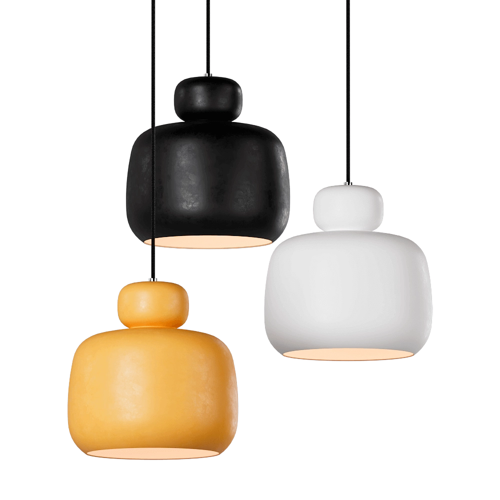 Woud - Pendant stone 3D Model