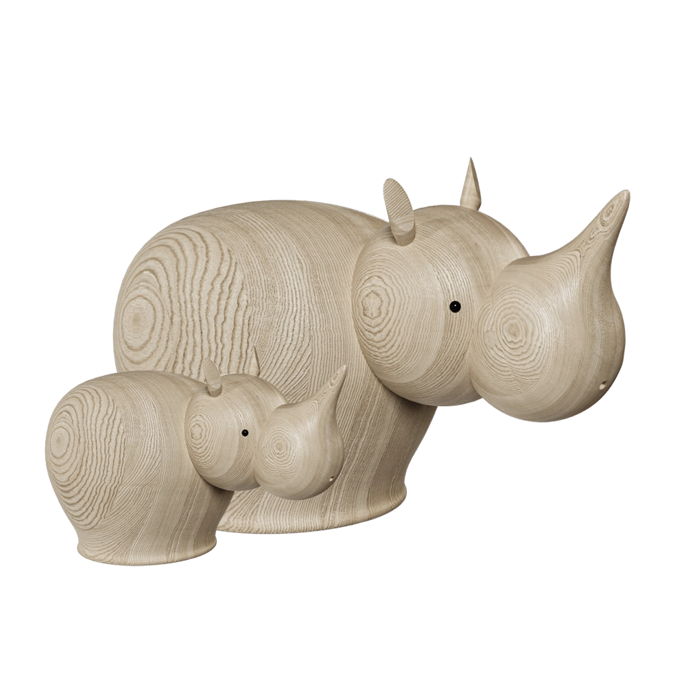 Woud - Rina Rhinoceros 3x 3D Model
