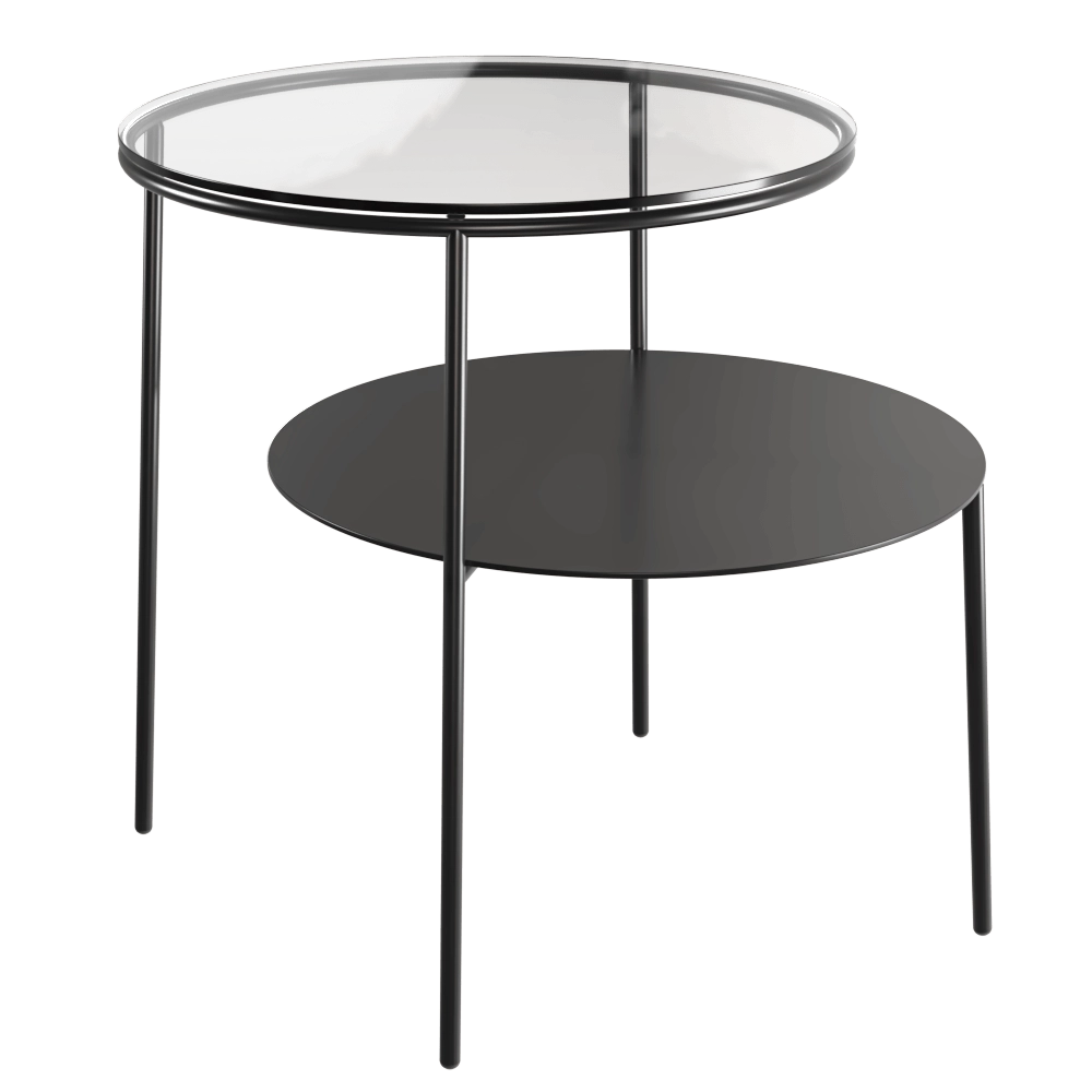 Woud - Side table Duo 3D Model