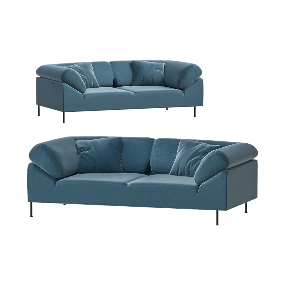 Woud - Sofa COLLAR 2-seater 3D Model