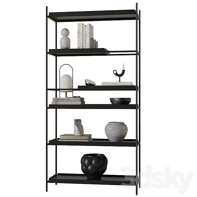 Wouddesign – TRAY SHELF (HIGH) 3DModel