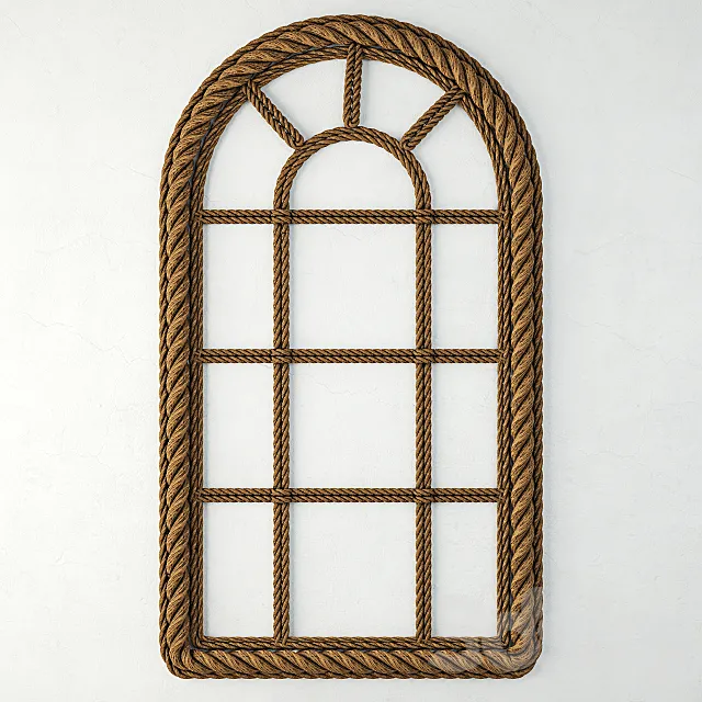 Woven Jute Arch Wall Decor _ Pier 1 Imports 3D Model