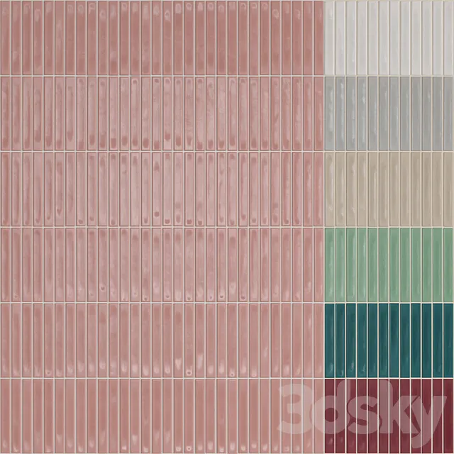 WOW Sweet Bars WHITE BODY MATT 3D Model