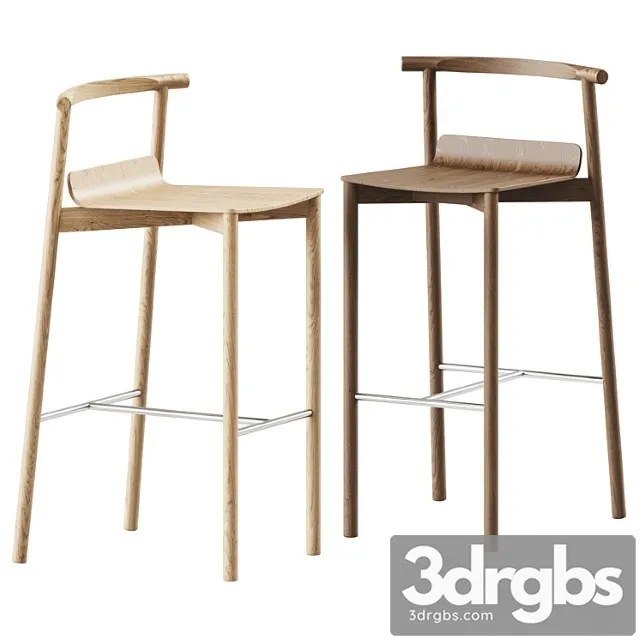 Wox bar stool by artu 2 3D Model Free
