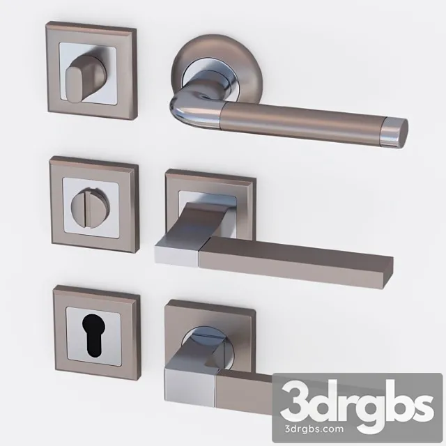Wrap door handles 2 3D Model Free