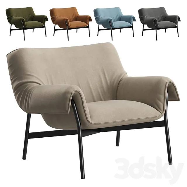 Wrap Lounge Chair 3D Model
