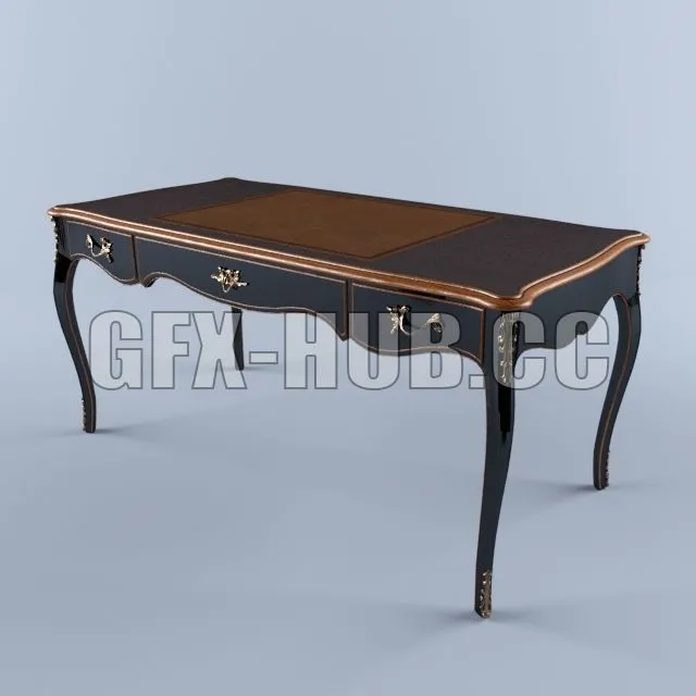 Writing Desk Selva 3D Model