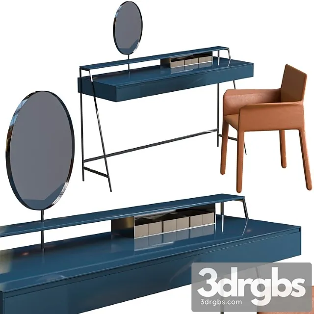Writing Desk Wooddi Monica Chair Wooddi Tad 1 3D Model Free