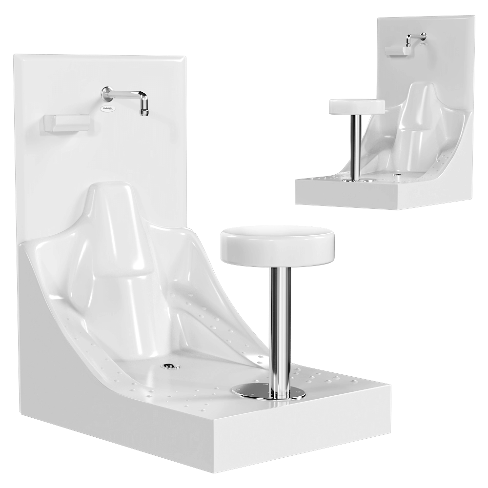 WuduMate - Foot Bath Modular 3D Model