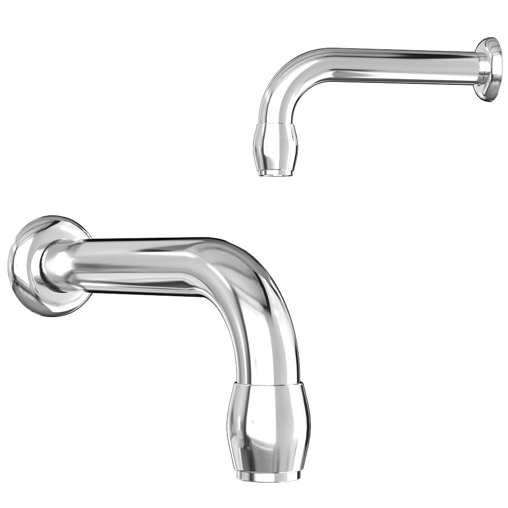 WuduMate - Wall faucet Quarter TurnTap 3D Model