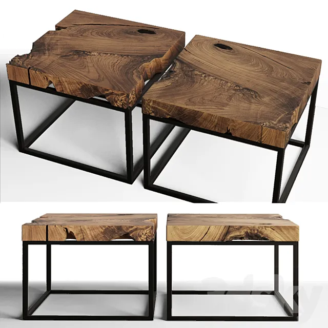 Wulan coffee-table 3D Model