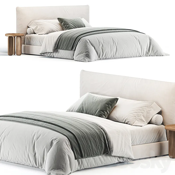 Wythe Bed 3D Model Free