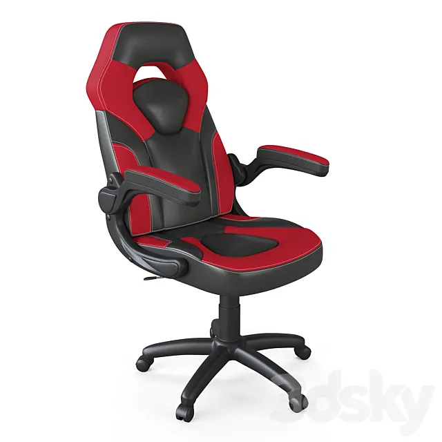 X10 Racing Gaming Chair 3D Model