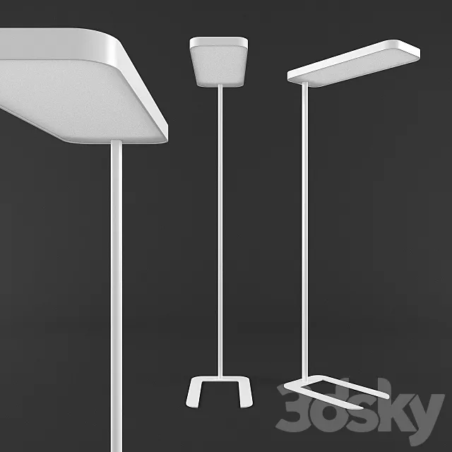 XAL _ Metric LED Floor 3D Model