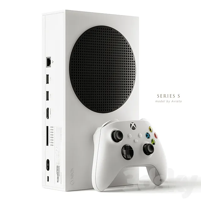 Xbox series s 3D Model