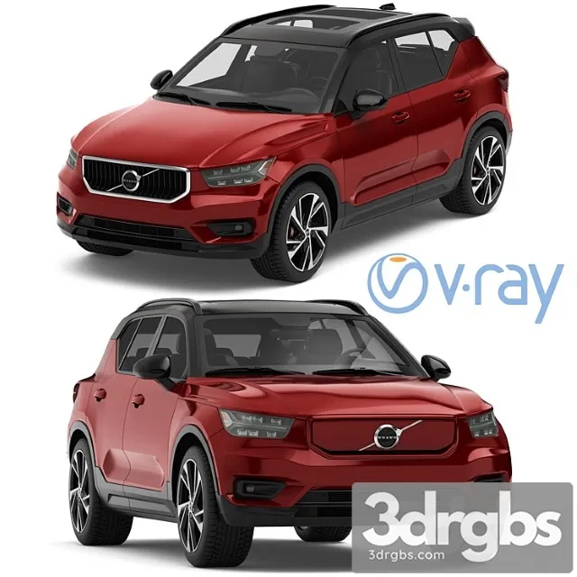 Xc40 recharge 2020 2 3D Model Download