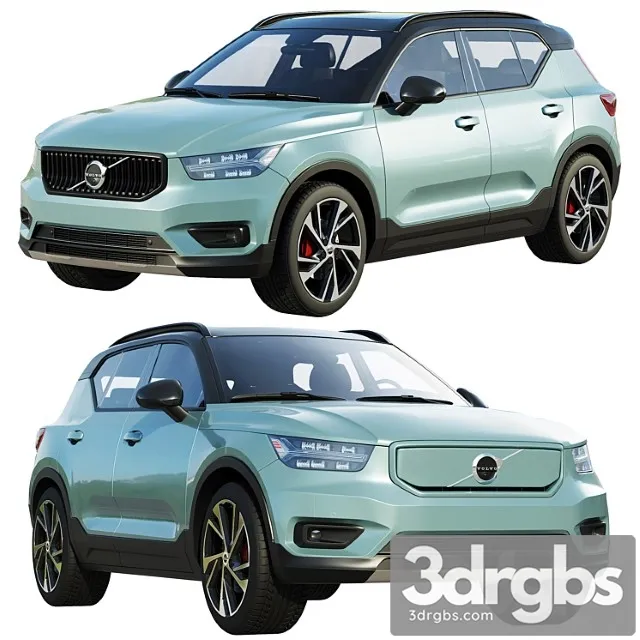 Xc40 recharge 2020 3D Model Download