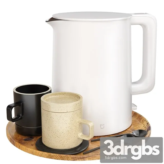 Xiaomi cookware set 3D Model Free