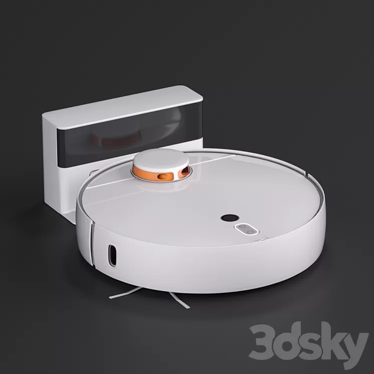 Xiaomi Mi Robot Vacuum Cleaner 1S Robot Vacuum Cleaner 3D Model