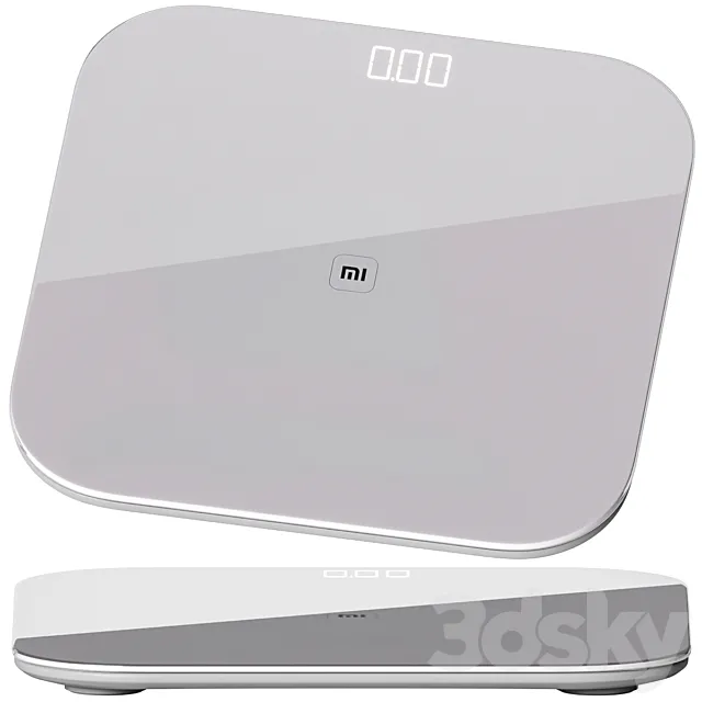 Xiaomi Mi Smart Scale 2 - electronic scales 3D Model