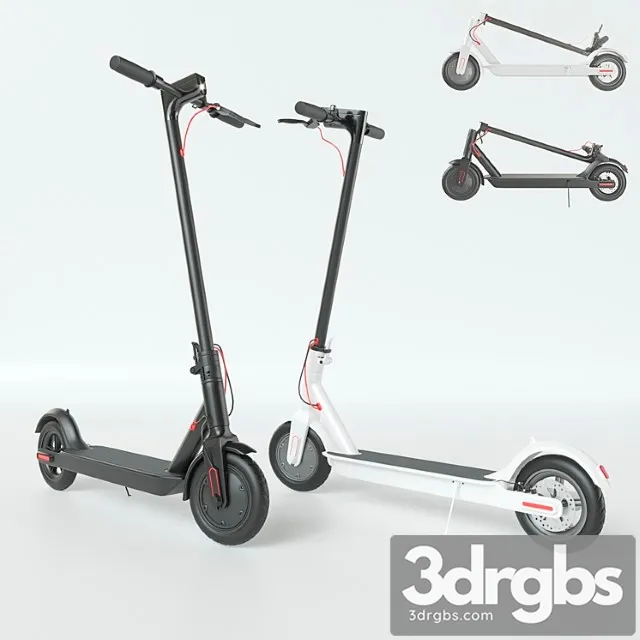 Xiaomi mijia scooter electric scooter 3D Model Free