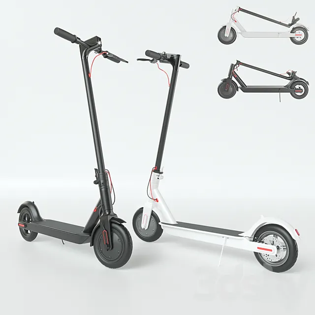 Xiaomi Mijia Scooter electric scooter 3D Model