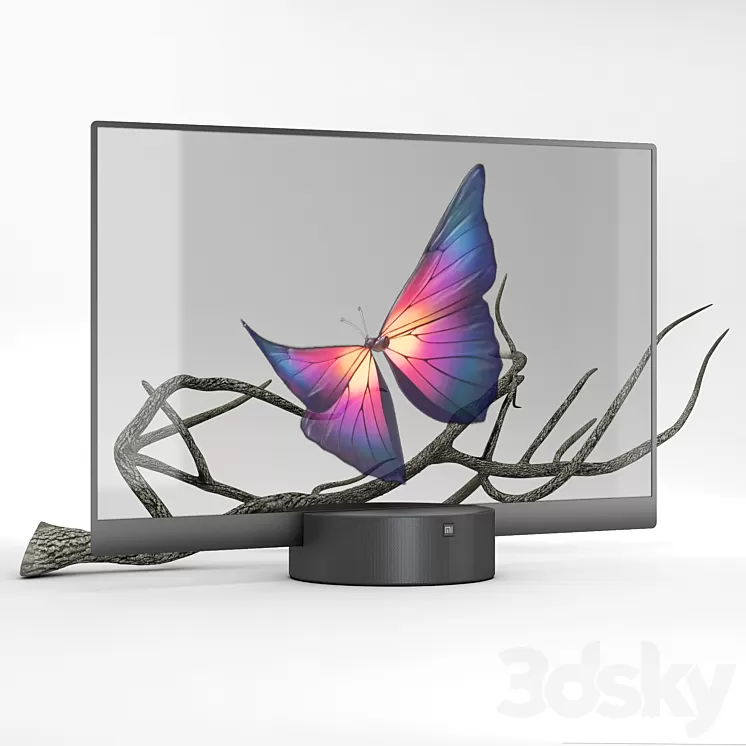 "Xiaomi TV Lux Transparent Edition 55 """ 3D Model