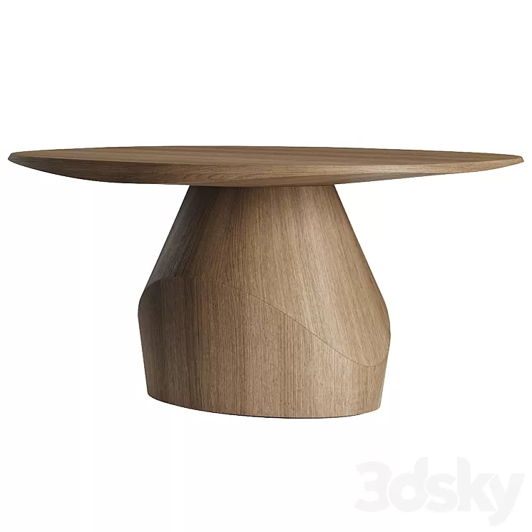 Yab Dining Table 3D Model