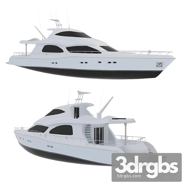 Yacht 3D Model Free