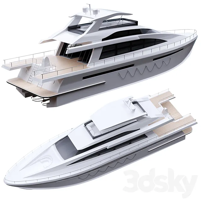 Yacht 3DModel