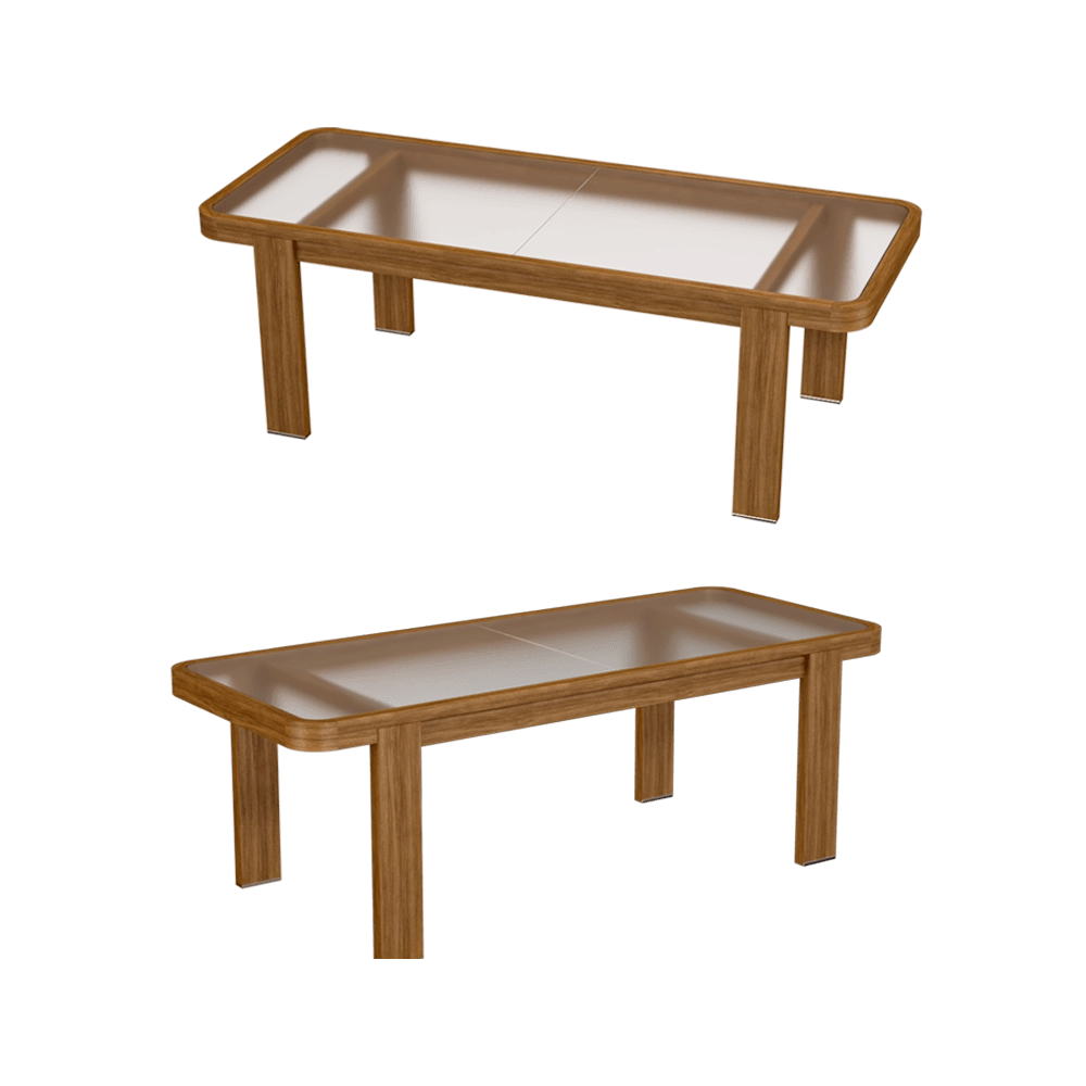 Yachtline Design - Dining table LAGOON LG.12.10. 3D Model