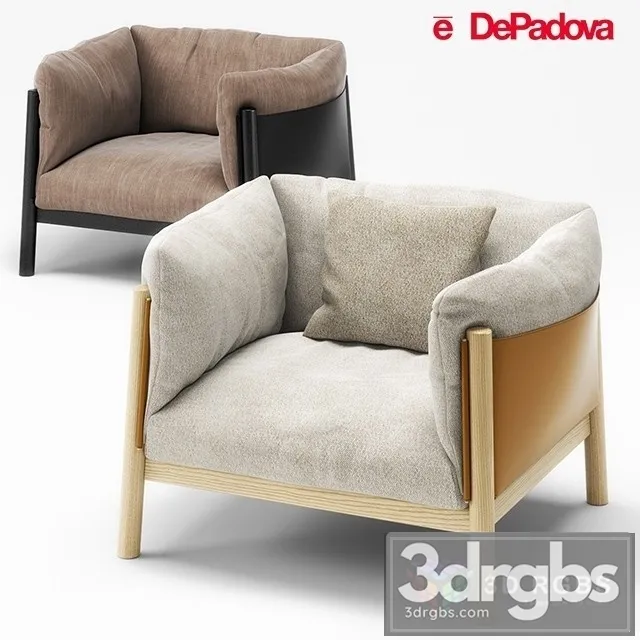 Yak De Padova Armchair 3D Model Free