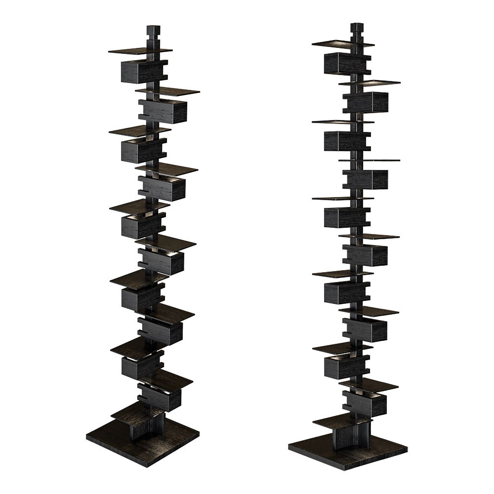 YAMAGIWA - Floor lamp Taliesin 2 black 3D Model