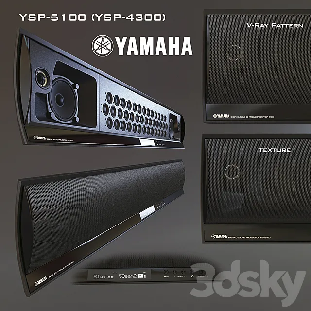 Yamaha YSP-5100 3DModel