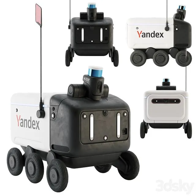 Yandex rover v3 3D Model