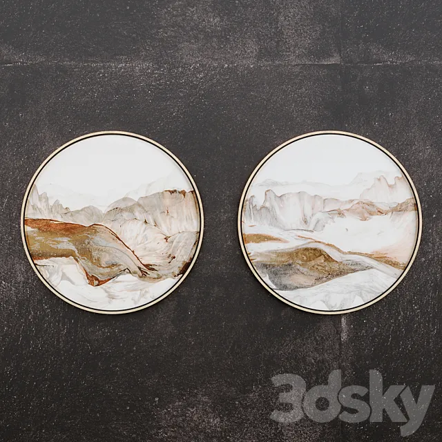 Yang Dongping's Circle Earth I and Circle Earth II John-Richard Collection 3DModel