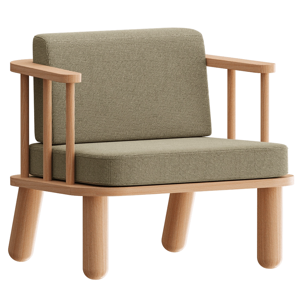 Yaratam Design  - Armchair Bolay 3D Model
