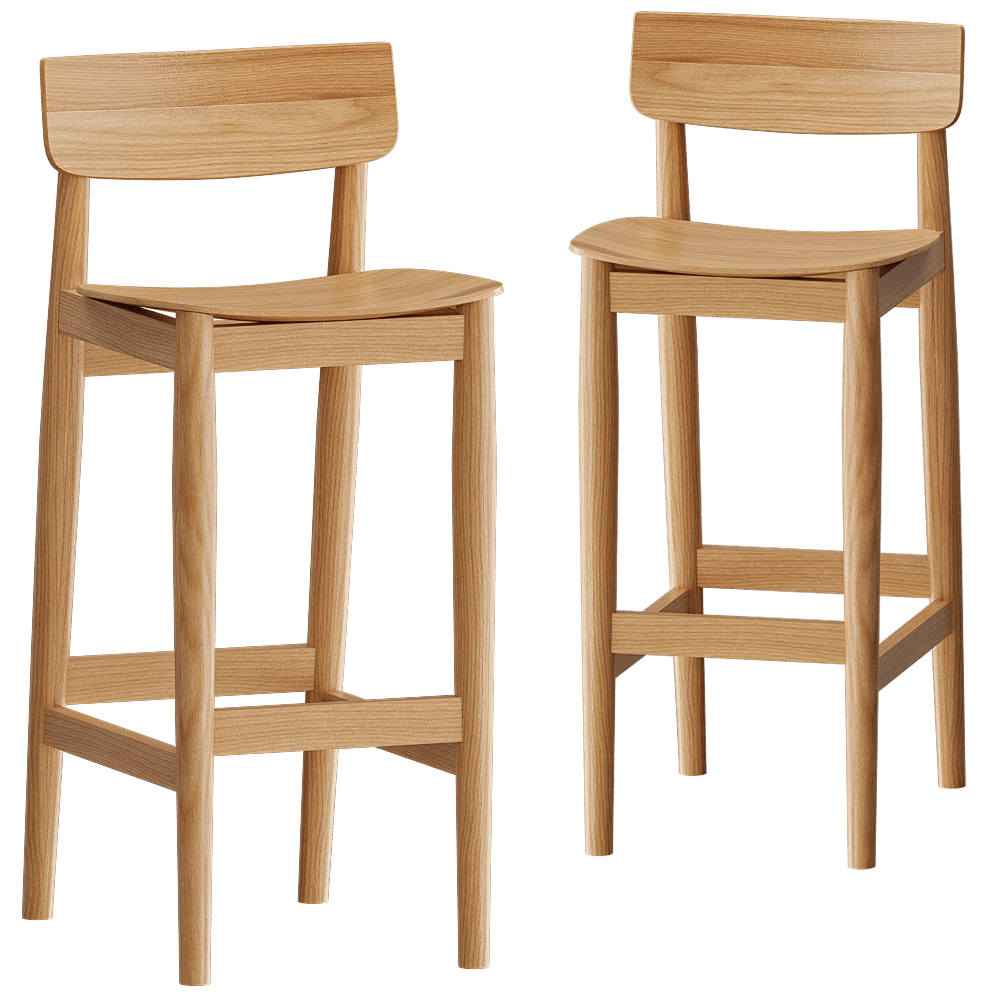 Yaratam Design  - Bar stool Abiy 3D Model