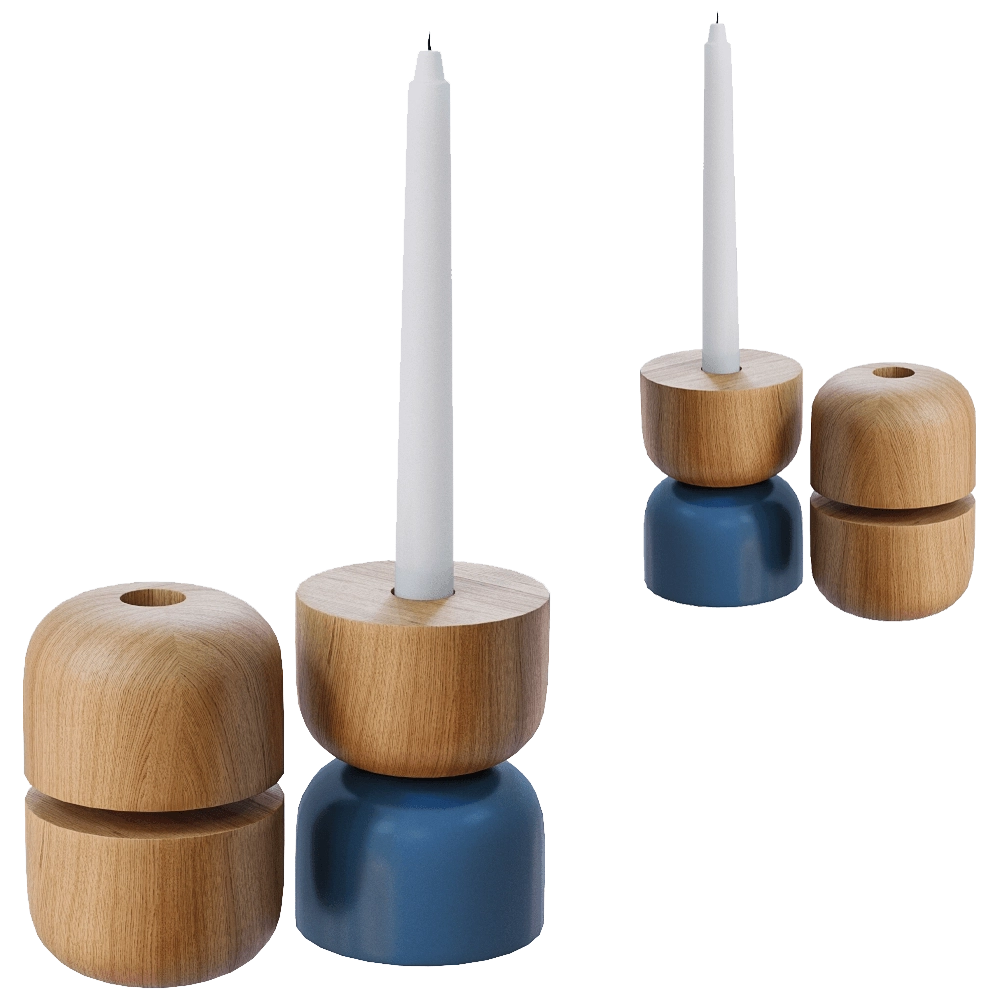 Yaratam Design - Candlestick Tsapa 3D Model