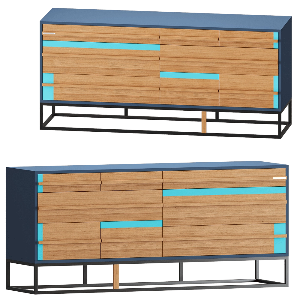 Yaratam Design  - Chest of drawers Kamal 3D Model