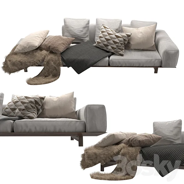 Yard sofa 3D Model